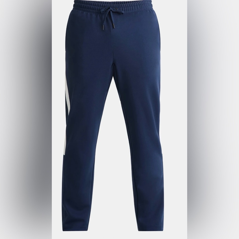 NWT Athletic Works Men’s Blue Tricot Track Pants 2XL Active Joggers